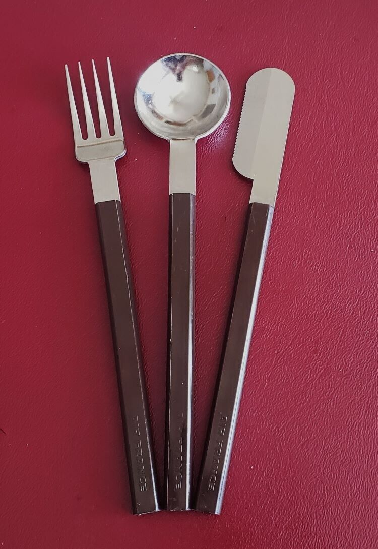 Air France Concorde Raymond Loewy Silverware Flatware Cutlery Spoon Knife Fork