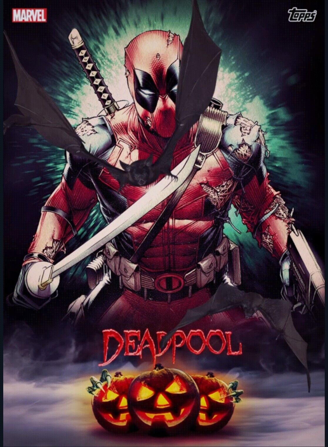 Topps Marvel Collect Deadpool Takeover '24 Midnight Motion Epic