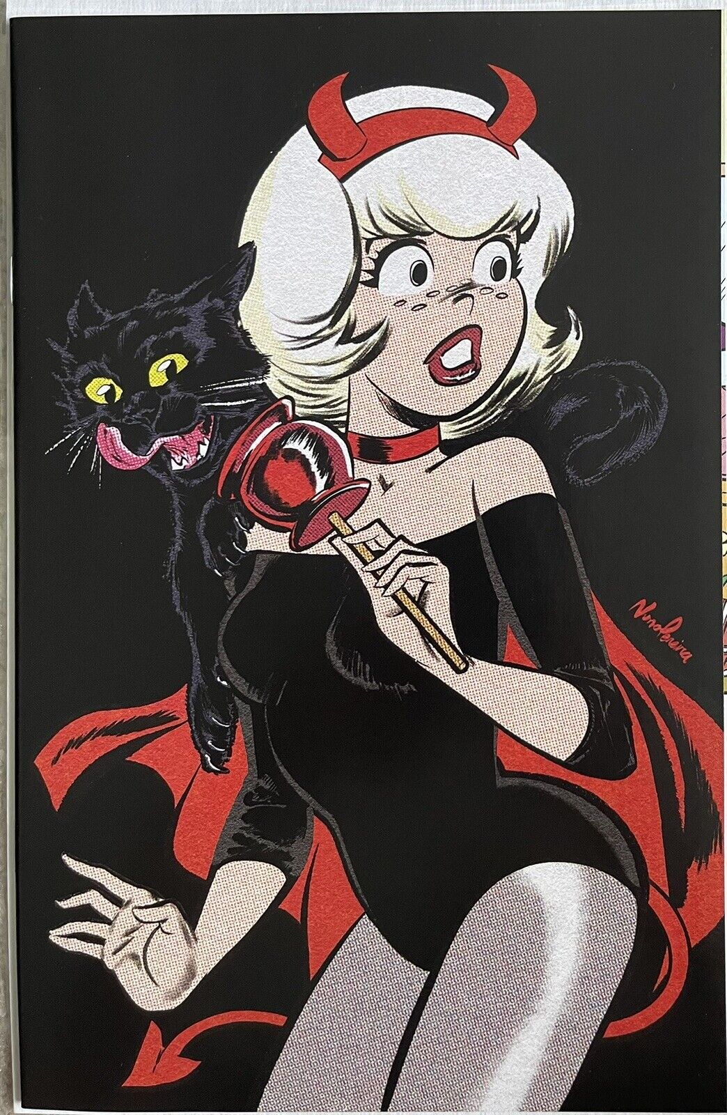 Betty & Veronica Halloween Spooktacular #1 Sabrina Pop Art Variant
