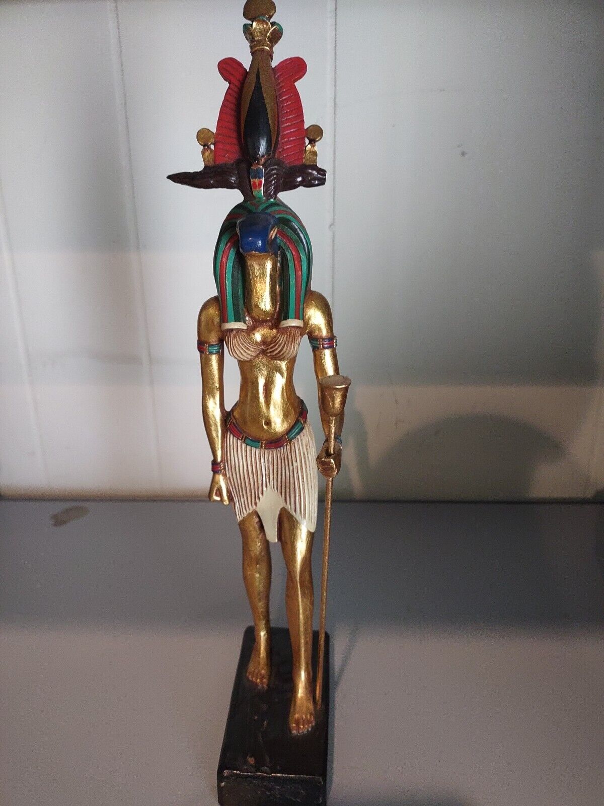 Vintage AGI Artisans Guild International ISIS statue Egyptian statuette