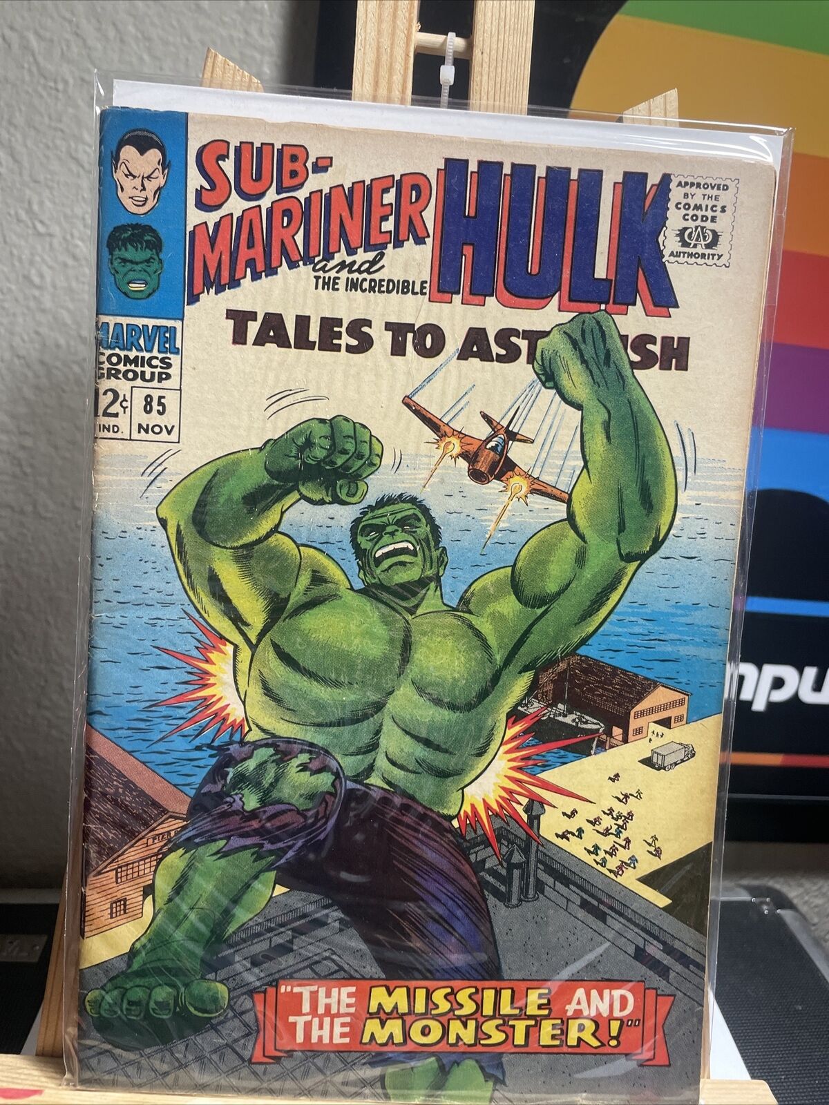Tales To Astonish #85 Stan Lee Script Bill Everett Cover Marvel 1966