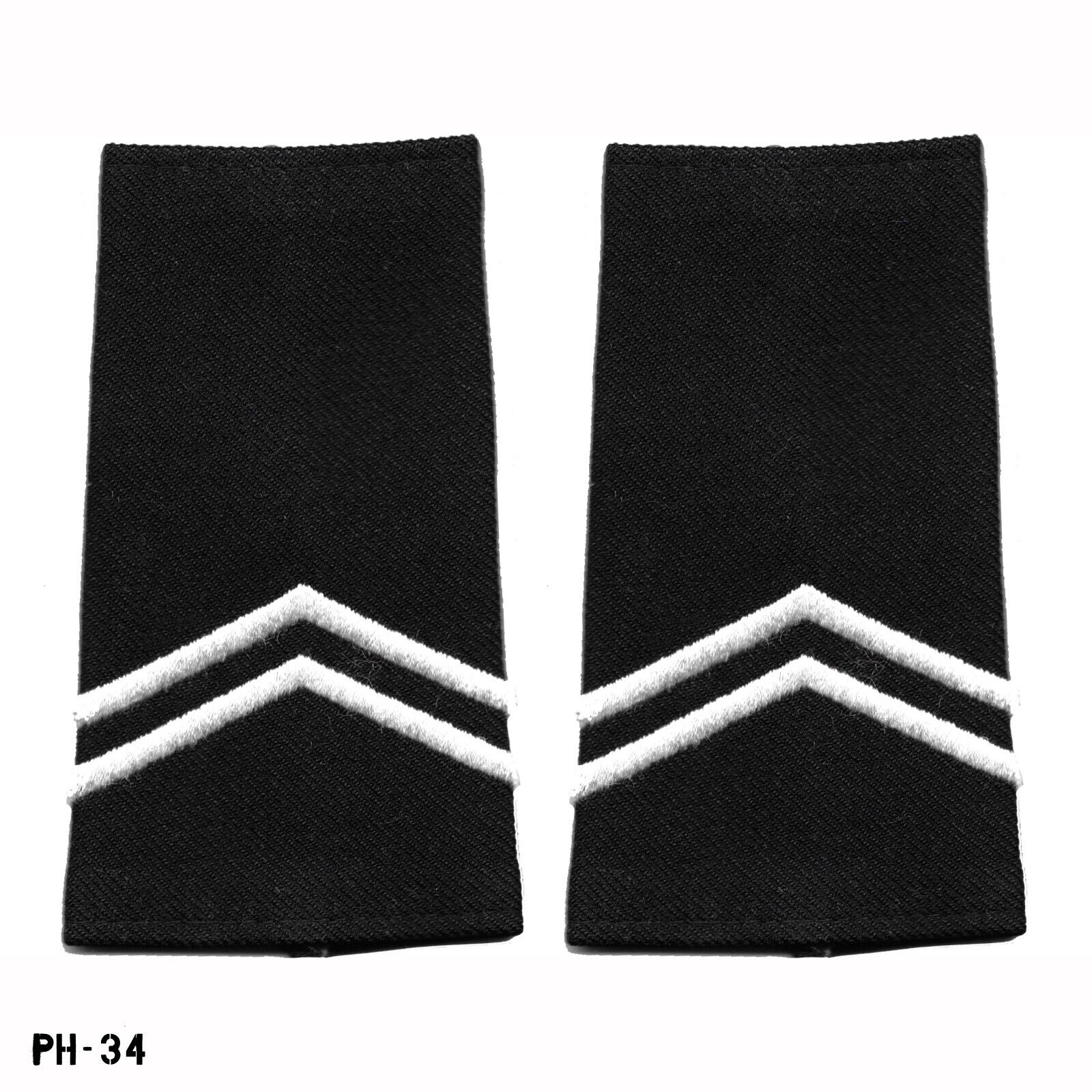 PAIR US ARMY ROTC Cadet Corporal CPL Shoulder Marks ~ Boards ~ NOS ~ USA