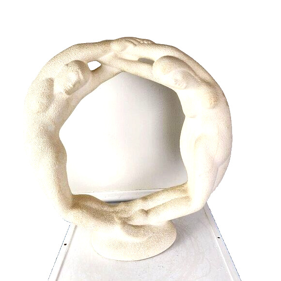 Royal Haeger 1994 Circle of Love Eternity Textured Statue