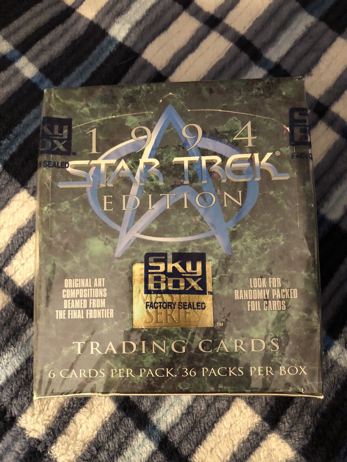 1994 SkyBox Star Trek Master Series Edition Factory Sealed box (36 packs)