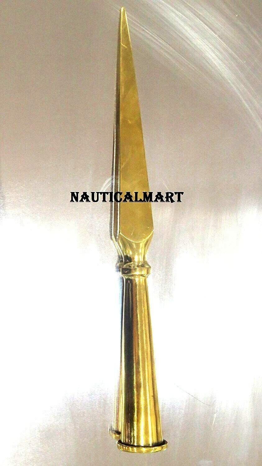 Medieval Epic Classic Greek Brass Spear Butt