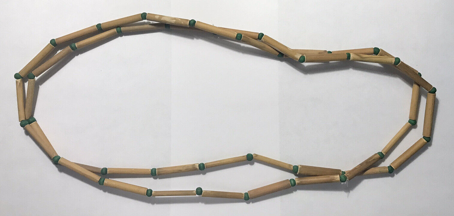 CARILOHA BAMBOO NECKLACE (2 each) New