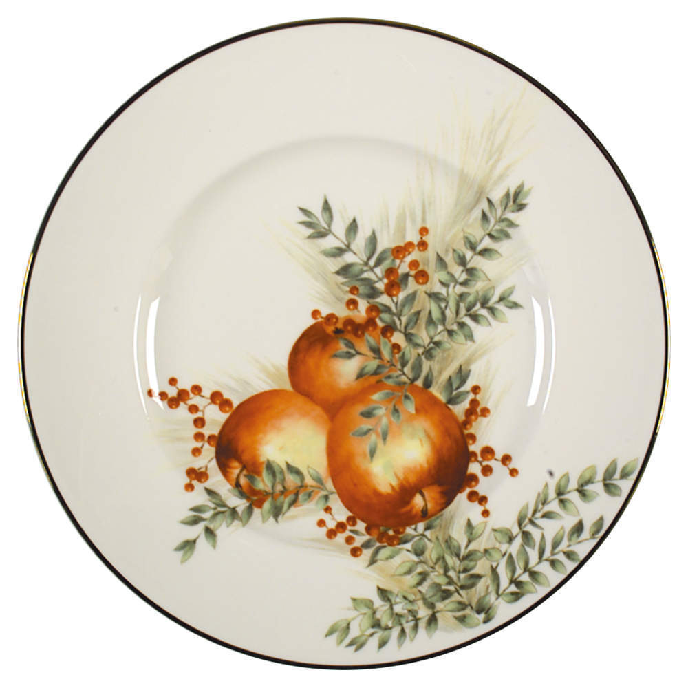 Lenox Williamsburg Boxwood & Pine Accent Luncheon Plate 5330244
