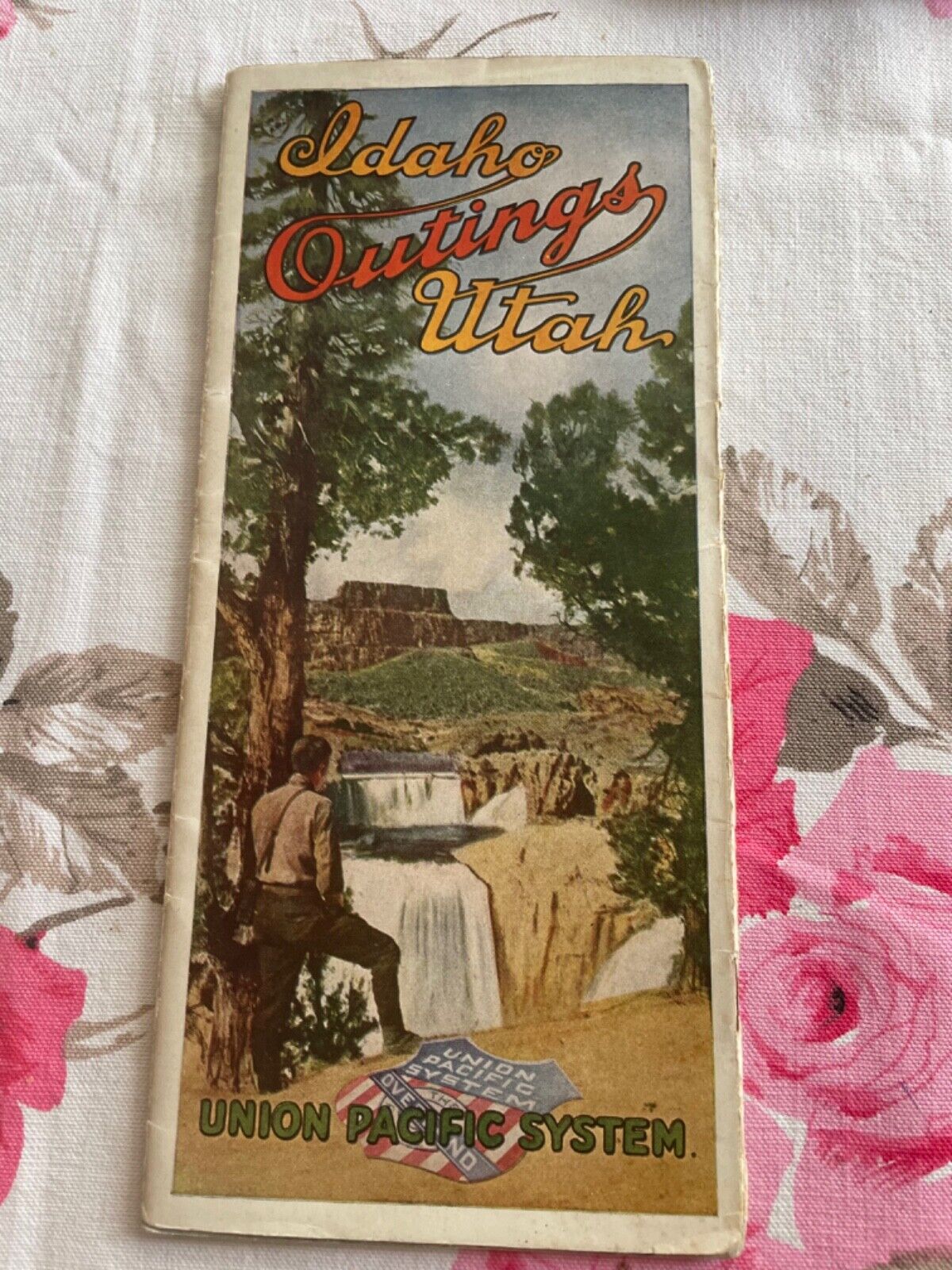 1922 Union Pacific RR Beautiful Very Colorful Brochure 