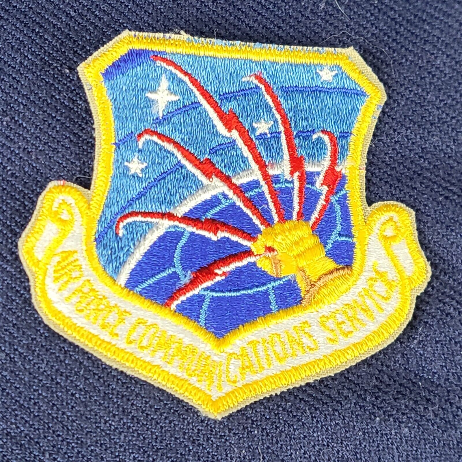 Embroidered Military Patch USAF Air Force Communications Service