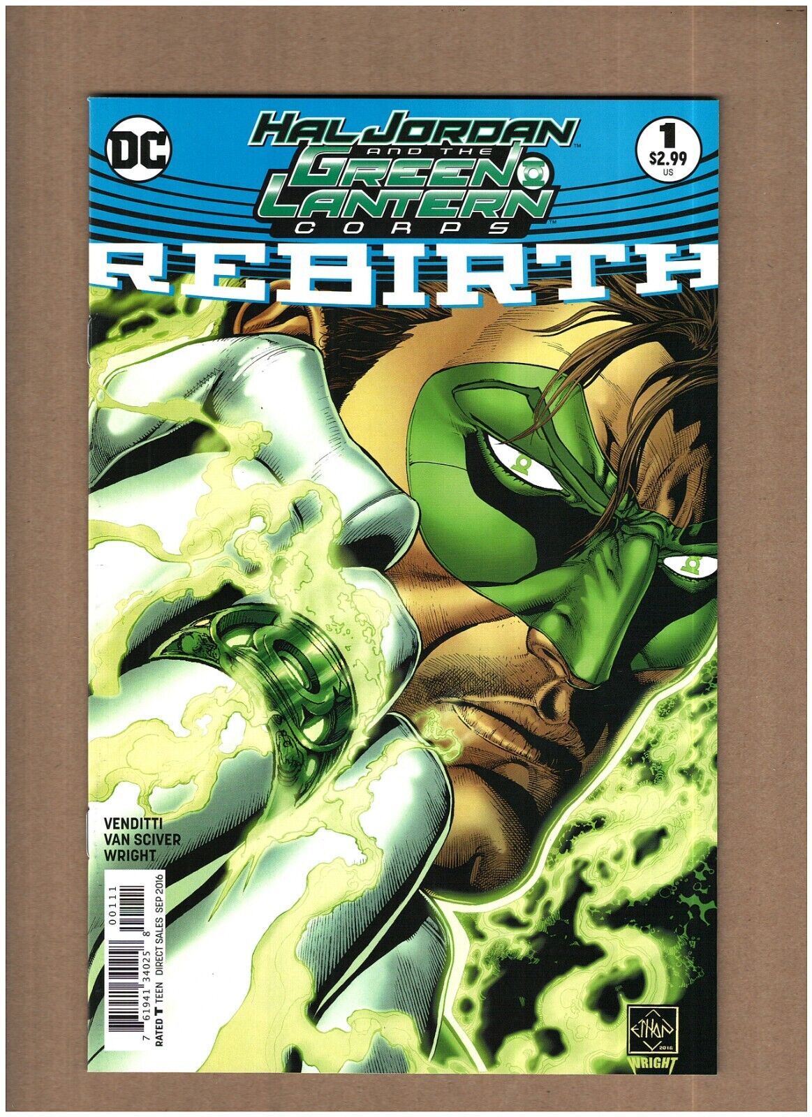 Hal Jordan and the Green Lantern Corps Rebirth One-Shot #1 DC Van Sciver Variant