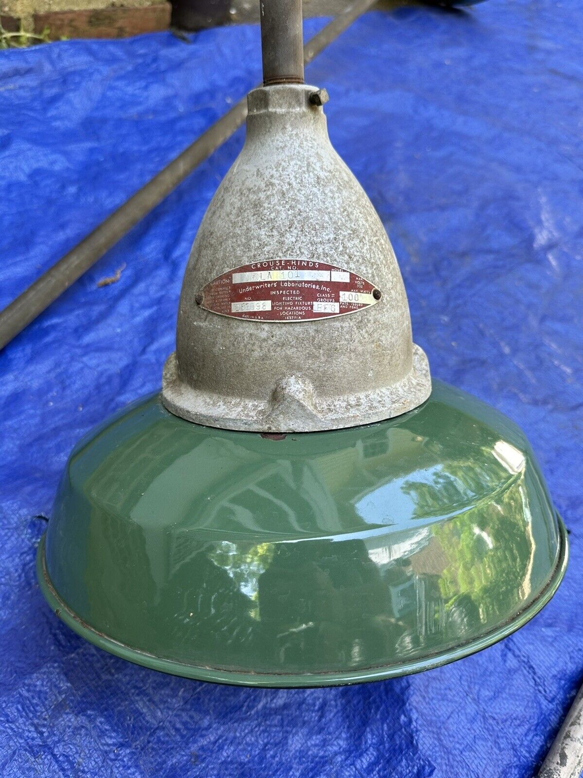 Vintage Crouse Hinds DLA 101 Explosion Proof Lights- Industrial Decor-3 Avail