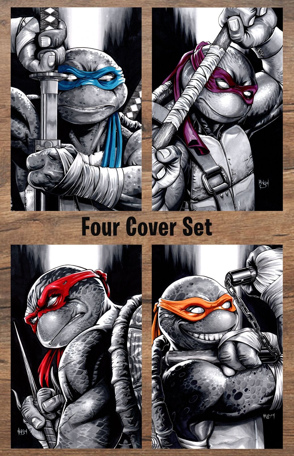 Teenage Mutant Ninja Turtles #132 Surprise Comics Exclusive by Eric Henson TMNT