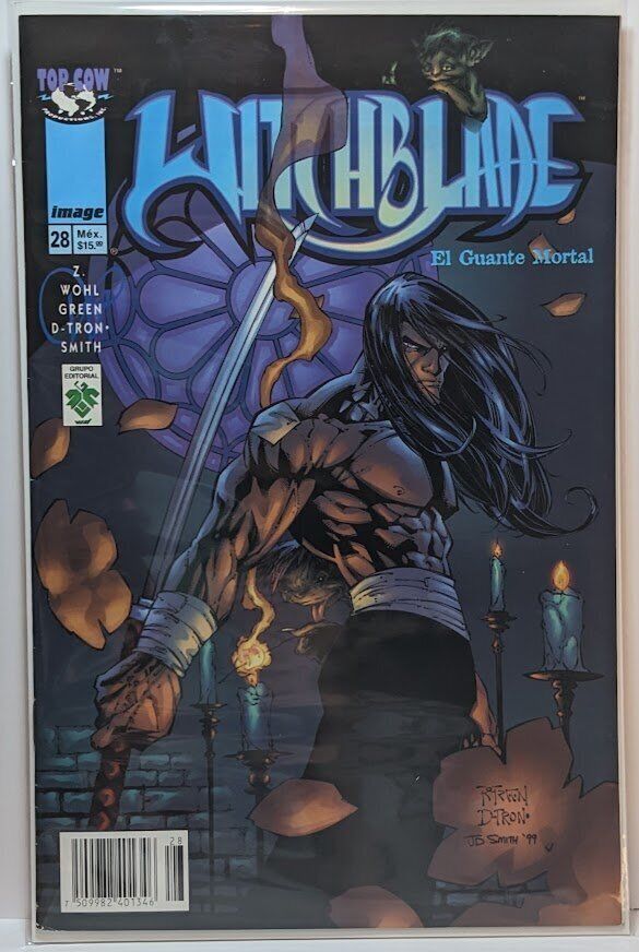 WITCHBLADE 28 Spanish (Mexico) Edition Top Cow 2000 Comic Book Darkling Variant