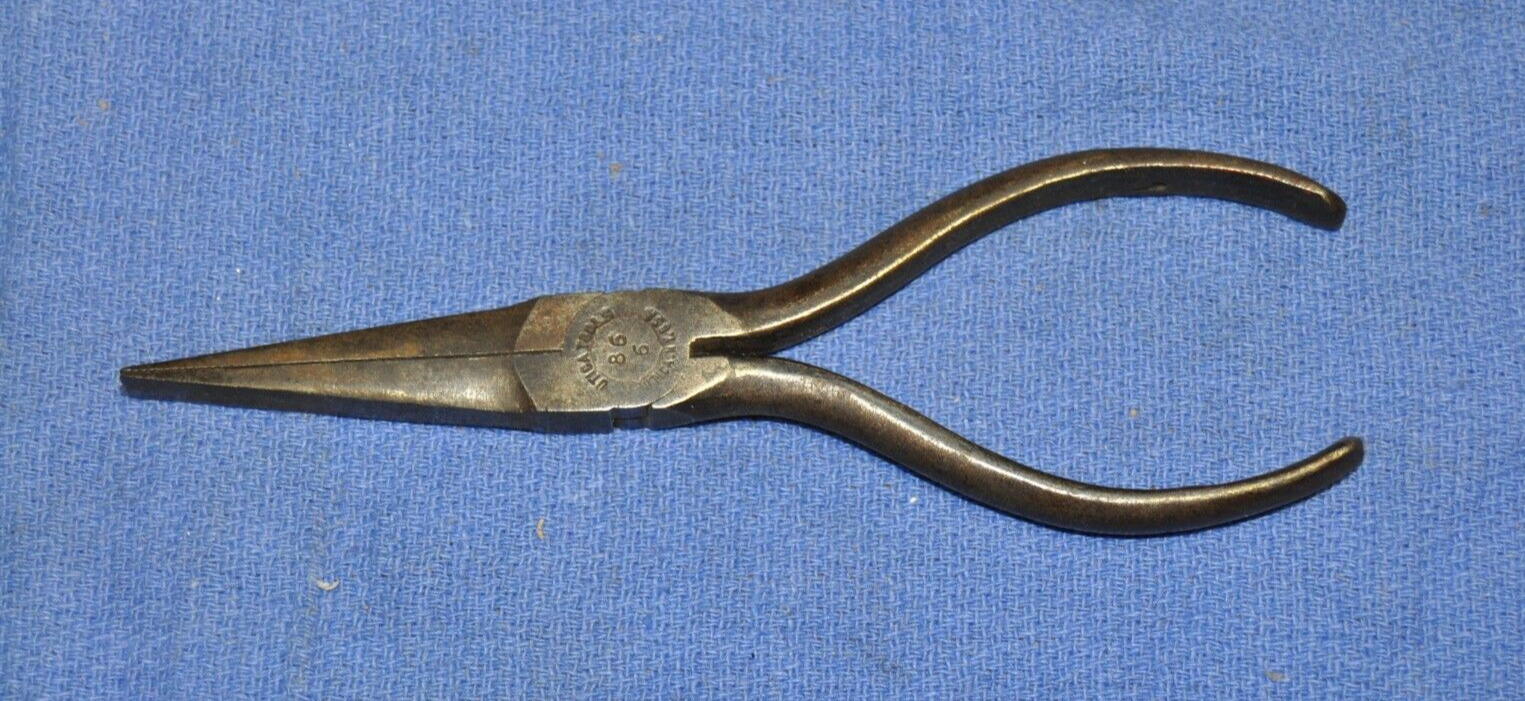 Utica 6 inch duck bill pliers No. 86 Made in Ithica, NY