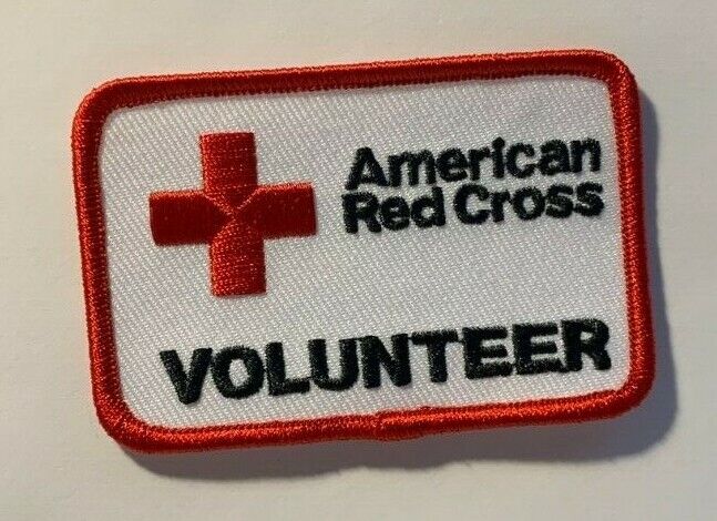 american red cross patch red cross volunteer American red cross patch 2\