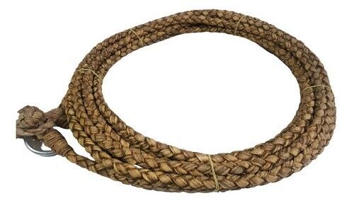 BRAIDED RAWHIDE 36' LARIAT Lasso Rodeo Ranch Argentinian Gaucho Leather Western