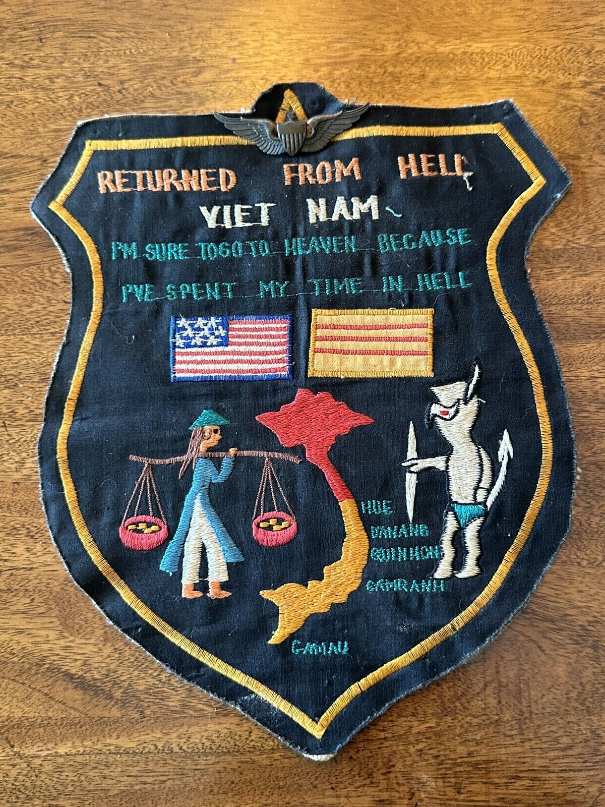 Vietnam Era Souvenir Jacket Patch