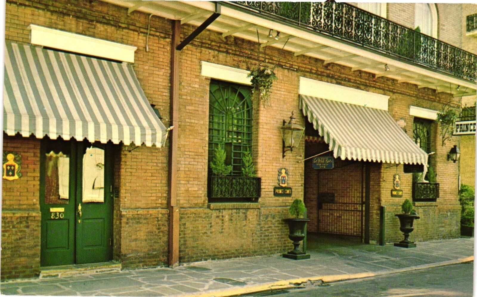 Vintage Postcard- Prince Conti Hotel, New Orleans, LA