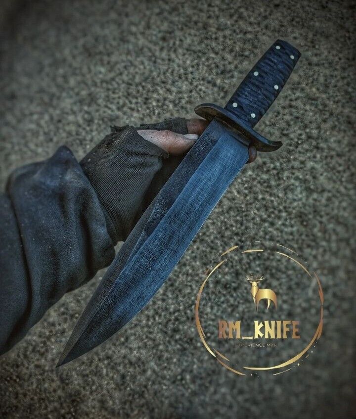 Handforged fighter bowie knife (rare find)