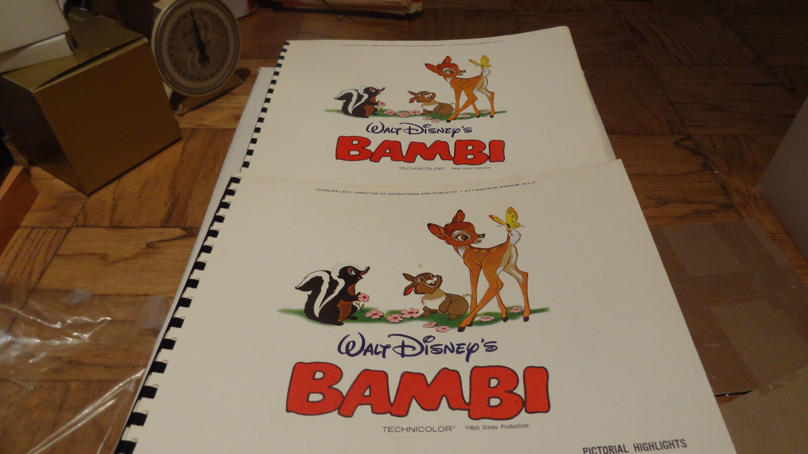 Walt Disney Bambi 1960s Press Kit