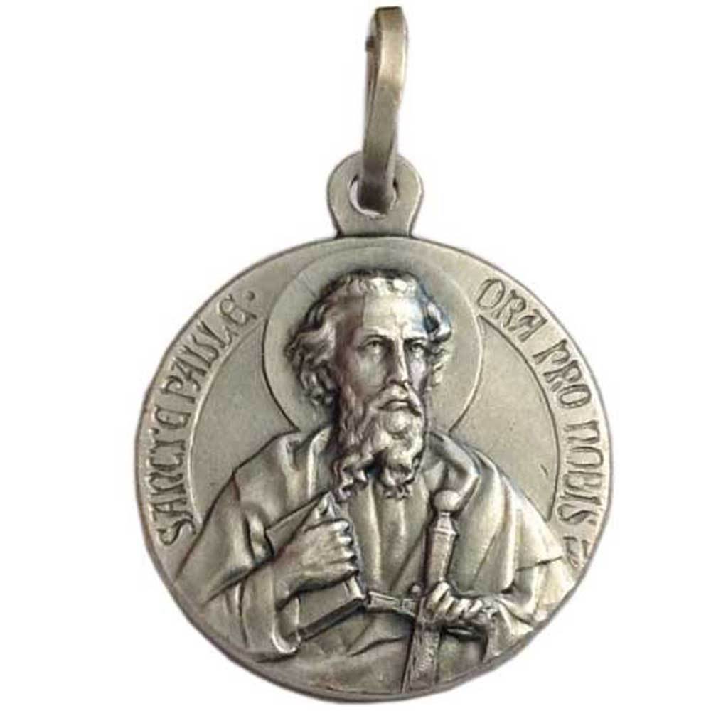 SAINT PAUL THE APOSTLE- 925 STERLING SILVER MEDAL 