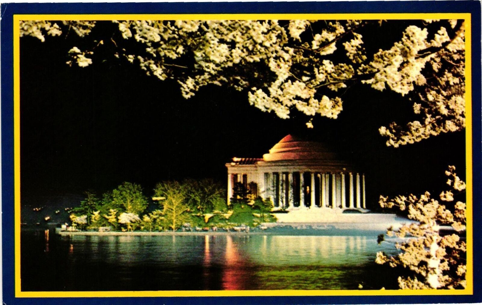 Vintage Postcard- Jefferson Memorial, Washington 1960s