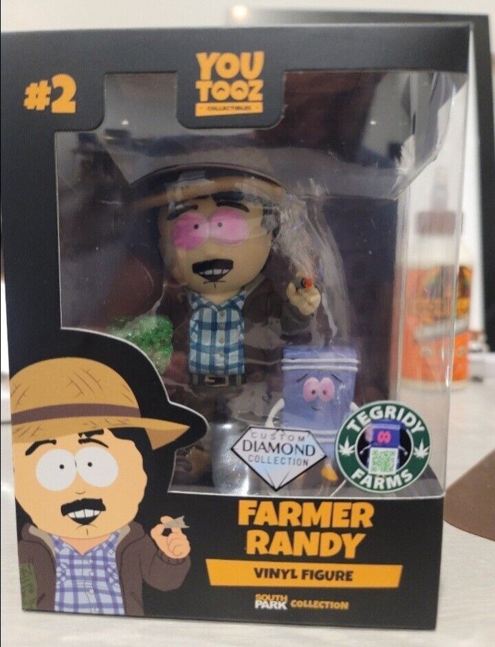 South Park Farmer Randy Youtooz Vinyl Figure Glow Chase Diamond 
