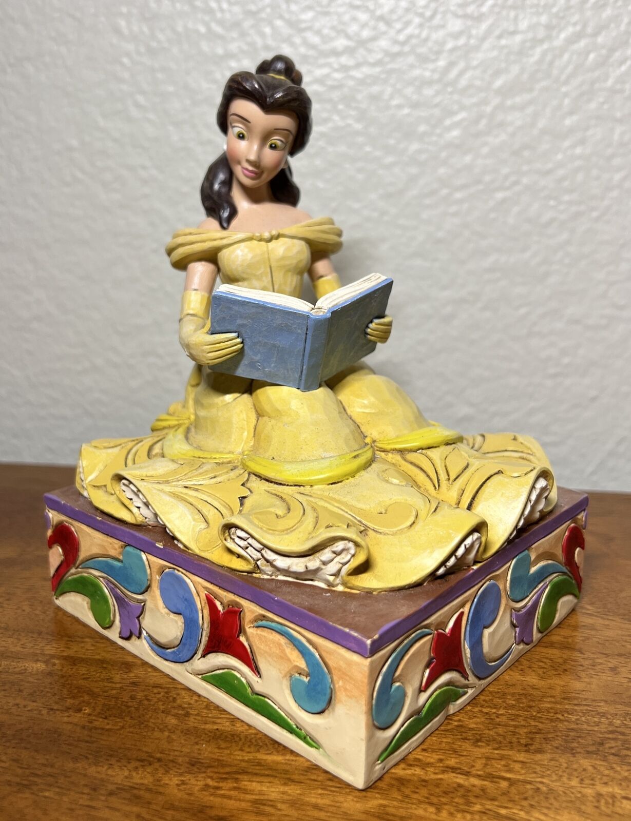 Disney Traditions Jim Shore Princess Figurine Bookends JUST BELLE RARE Enesco