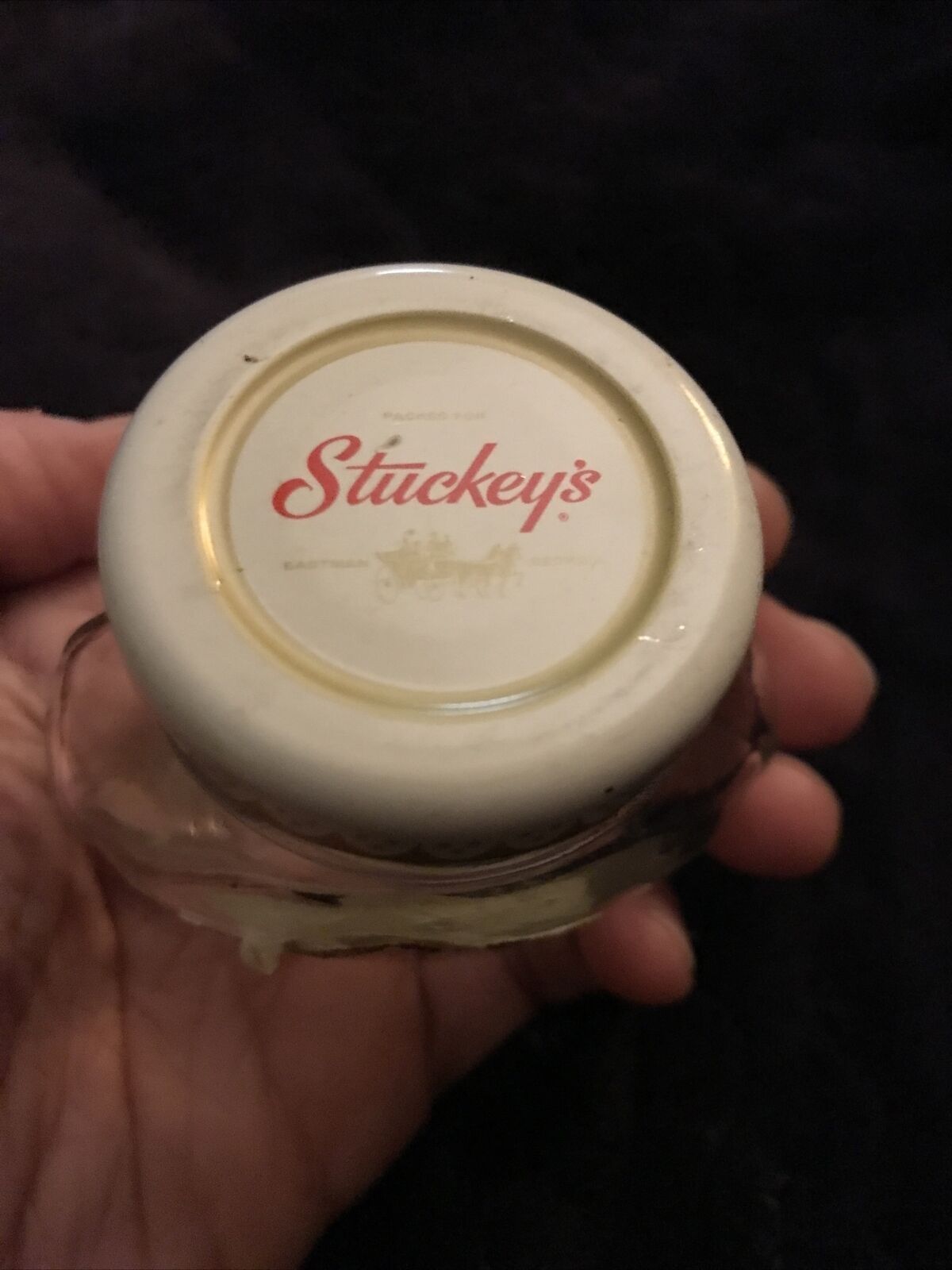 Stuckey’s, Glass Container, Eastman, GA, Vintage