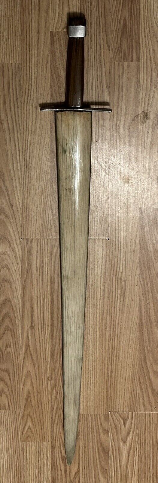 Swordfish Bill Sword Handcrafted Viking Sword,￼ ￼ ￼ Handle made From Tiki Wood