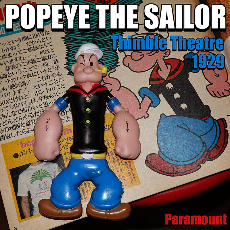HOT Classical Toy Popeye The Sailor Cartoon Figure Collectible Toy Model