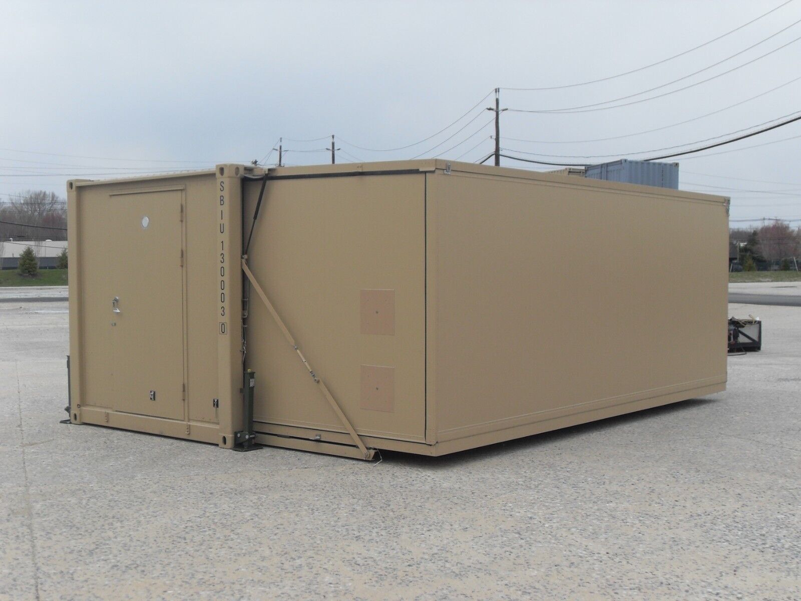 Military Tactical Expandable Shelter Insulated 8x20 ISO Shipping Container 