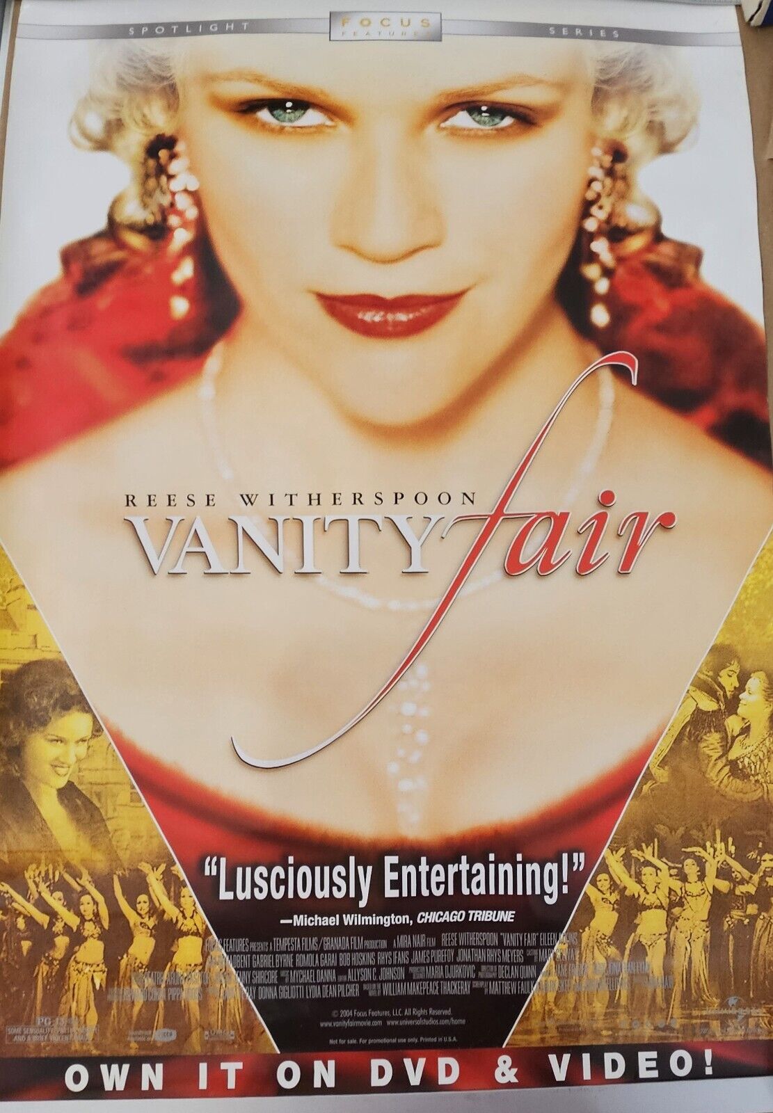 Reese Witherspoon Stars IN Vanity Fair 27 x 40   DVD Movie poster draft