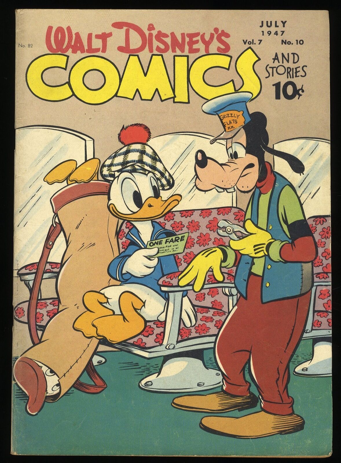 Walt Disney\'s Comics And Stories #82 FN+ 6.5 Donald Duck Kelly Carl Barks Art