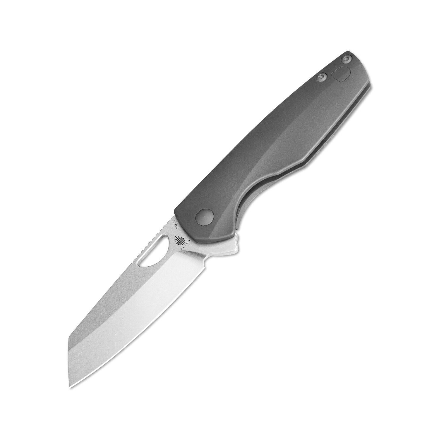 Kizer Sparrow Pocket Knife,  S35VN Steel Blade, Titanium Handle, Ki3628A1