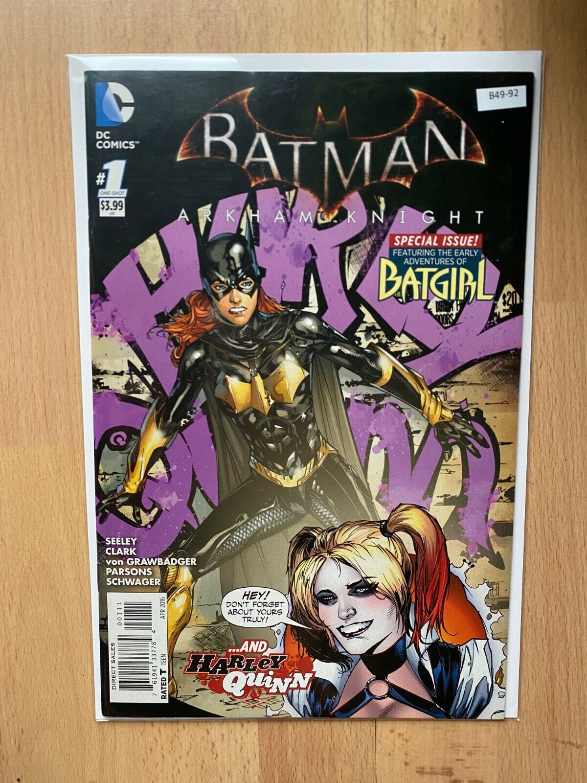 Batman: Arkham Knight #1 High Grade DC Comic Book B49-92