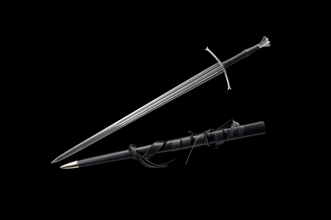 Two Handed Medieval Long Sword / Battle Ready Sword / Best Gift 