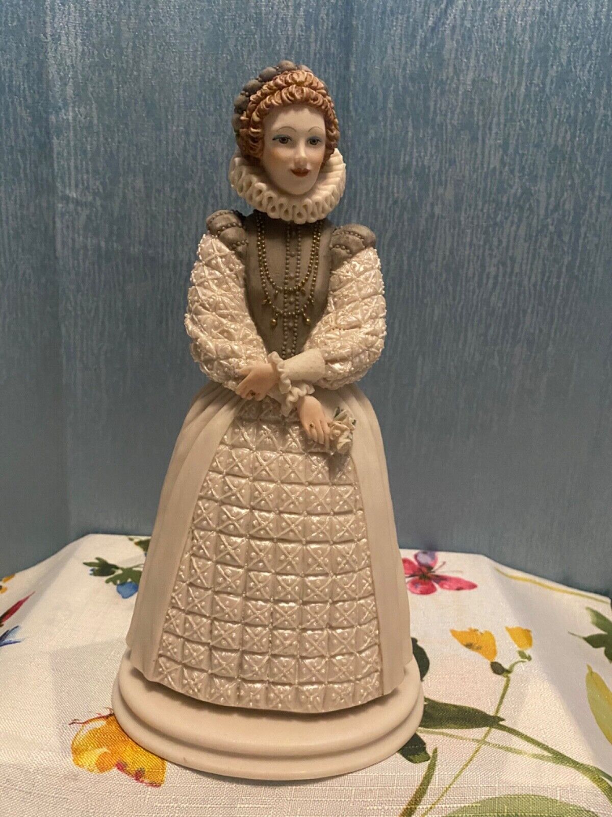 Rare 1989 A Belcari Elizabethan Maiden Figurine Dear Studio Italy Exquisite