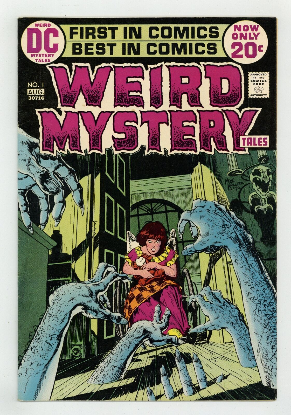 Weird Mystery Tales #1 FN/VF 7.0 1972