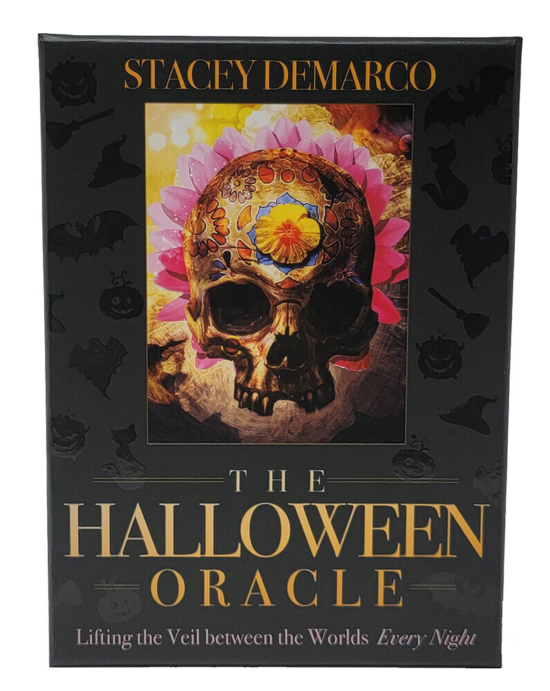 The Halloween Oracle Card Deck with Authentic Physical Guidebook (Closeout)