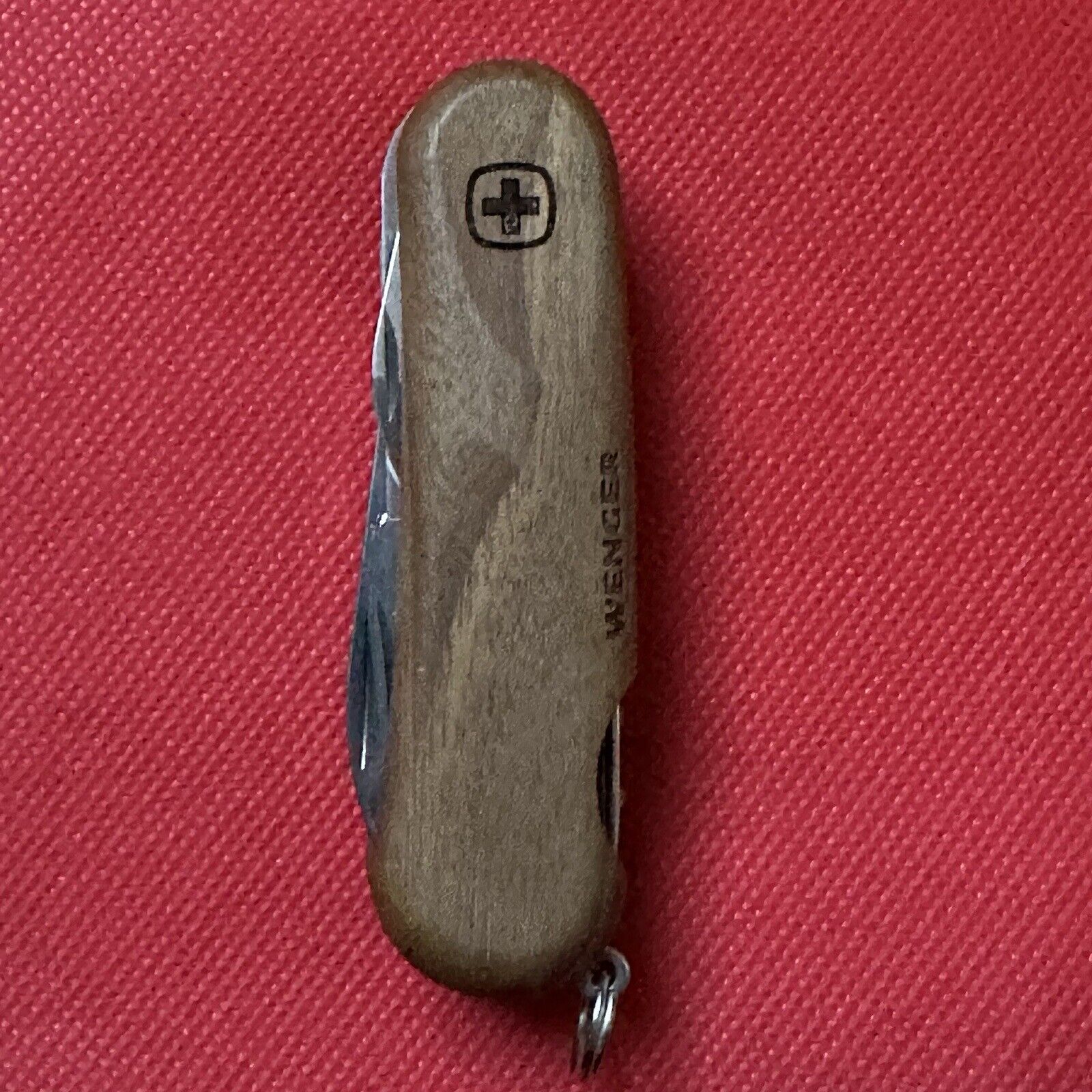 Rare Discontin. Wenger Evowood 17 85mm Swiss Army Knife, saw, scissor, Great EDC