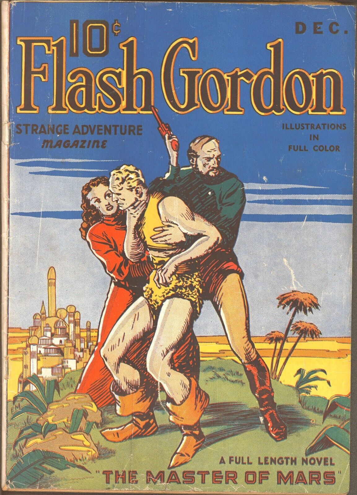 Flash Gordon 1936 December. First and only issue.     Pulp