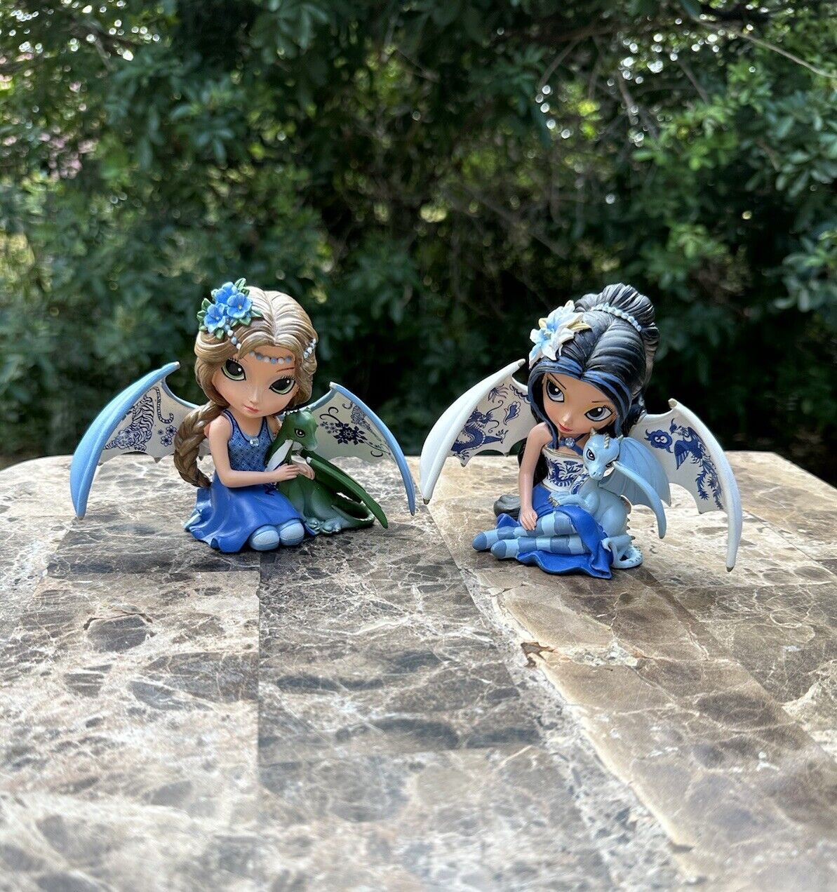 The Hamilton collection Jasmine Becket-Griffith Fairy Dragonlings Figurines Lot