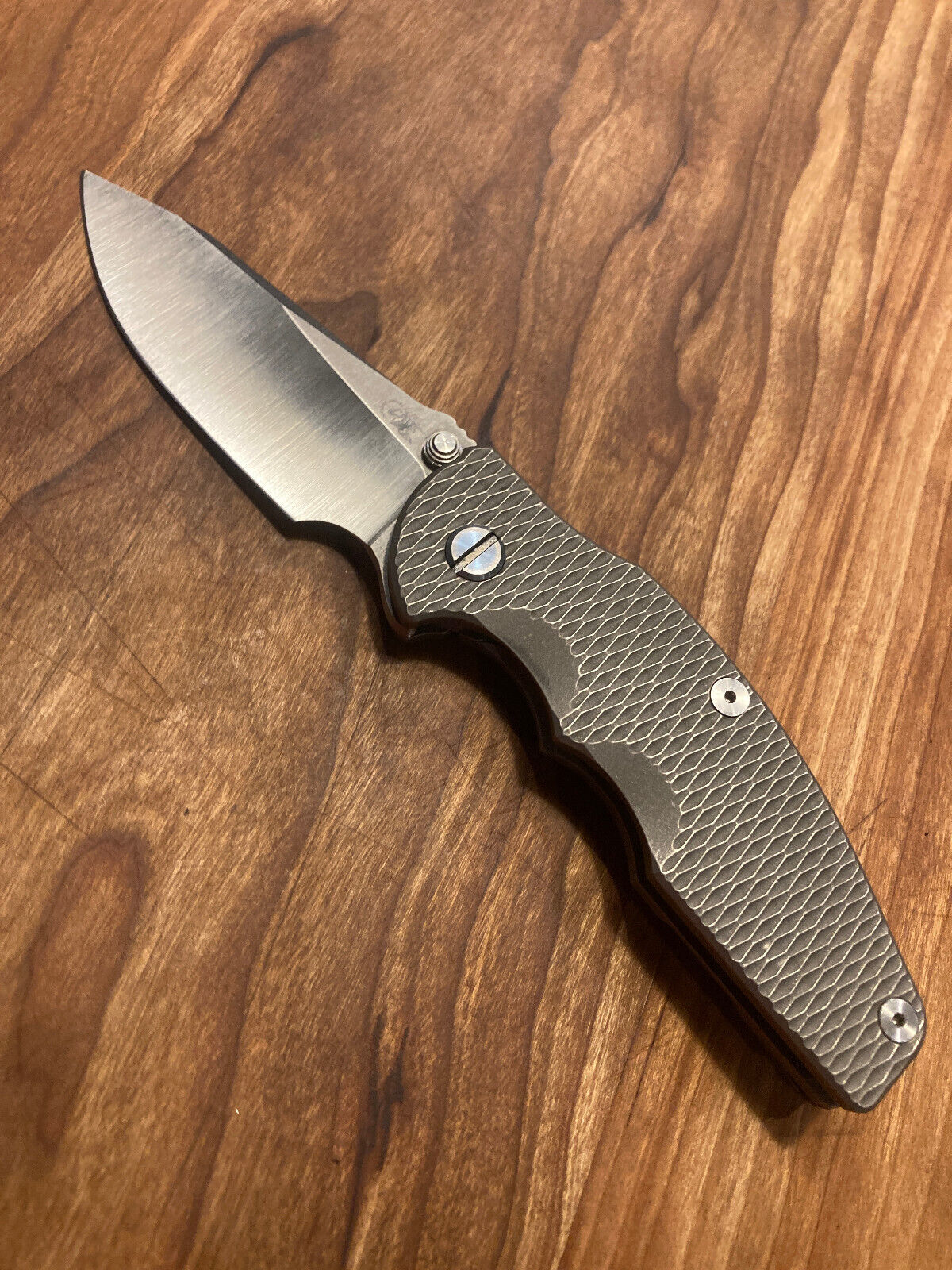 Hinderer Jurassic Customized Hollow Grind Full TI
