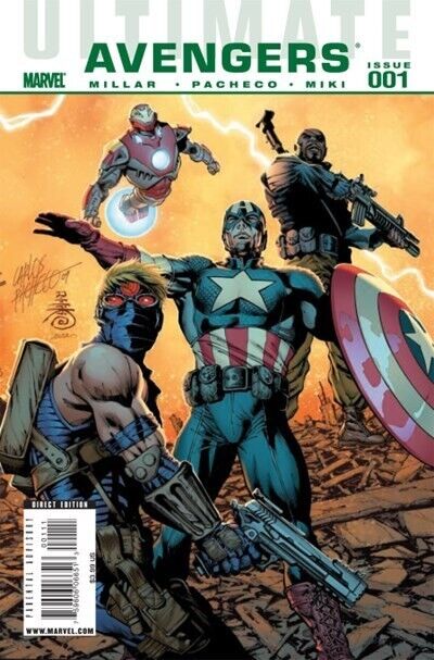 Ultimate Avengers (2009) #1 VF. Stock Image