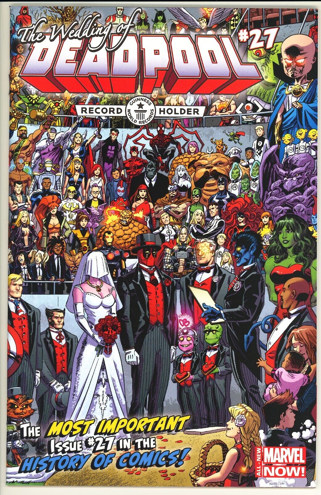 DEADPOOL #27 1st Shiklah NM The Wedding of Deadpool * Marvel *