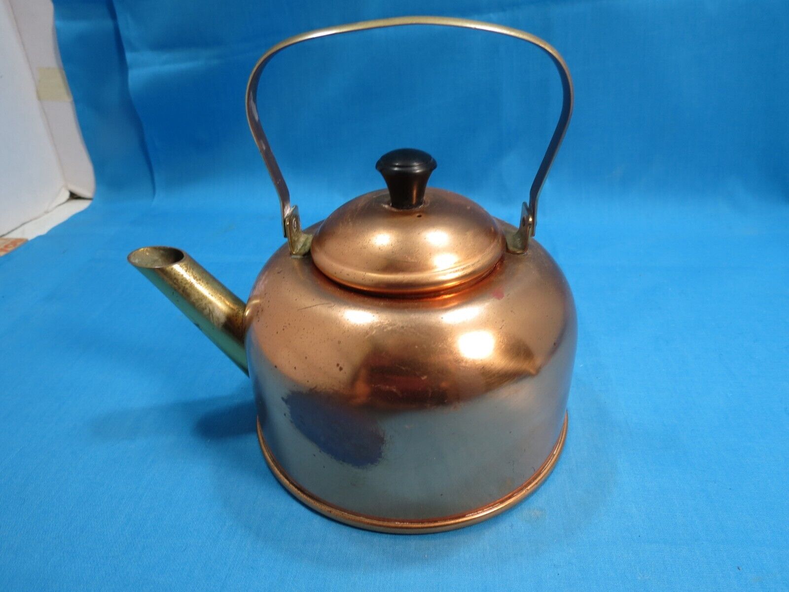 Amazing Antique Copper Kettle Copper Craft Guild USA Mid Century Modern 2 CUP