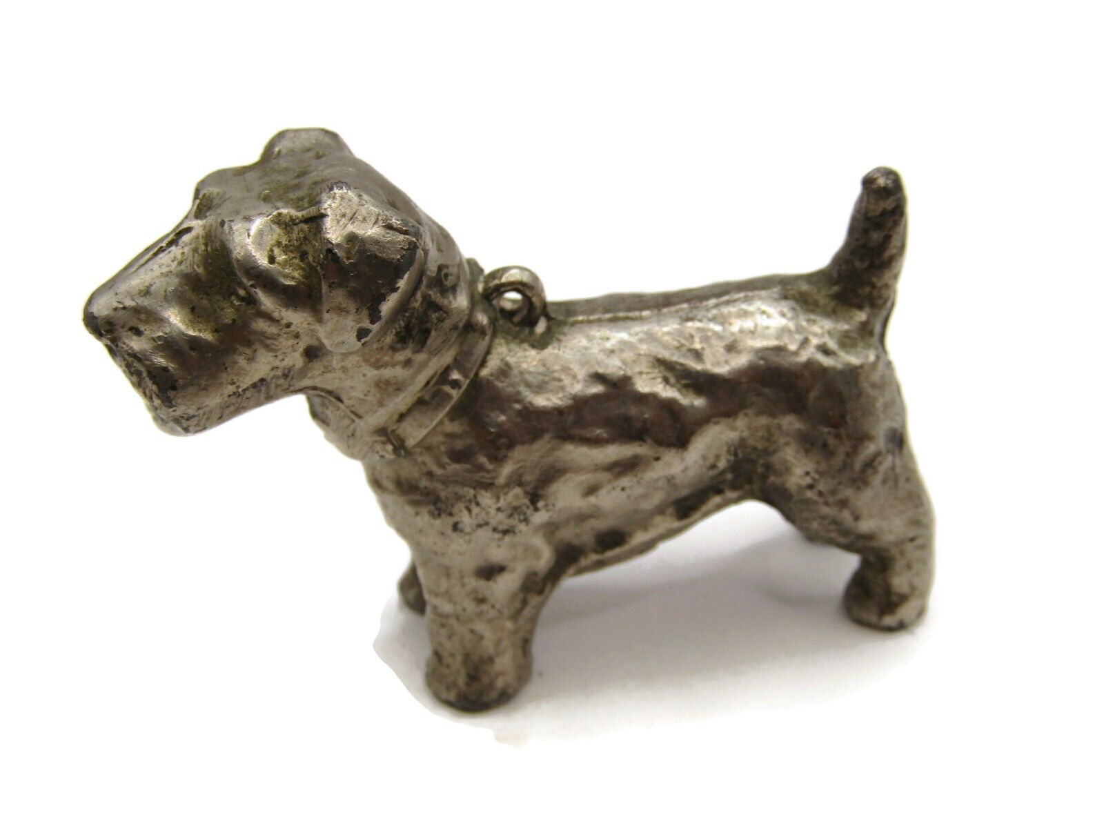 Scotty Dog Scottish Terrier Metal Vintage Pendant Figurine Great Design