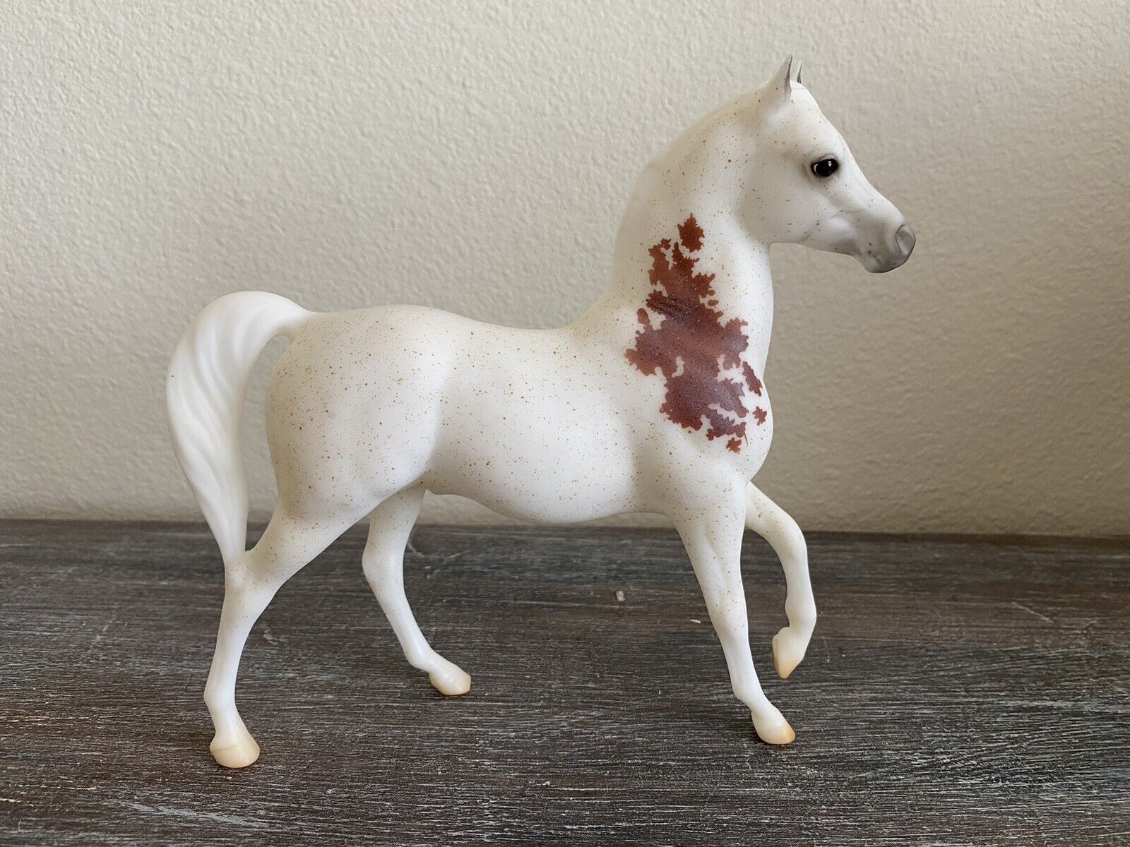 Breyer NEW * Grey Zayn * Web Special Bloody Shoulder Arabian Classic Model Horse