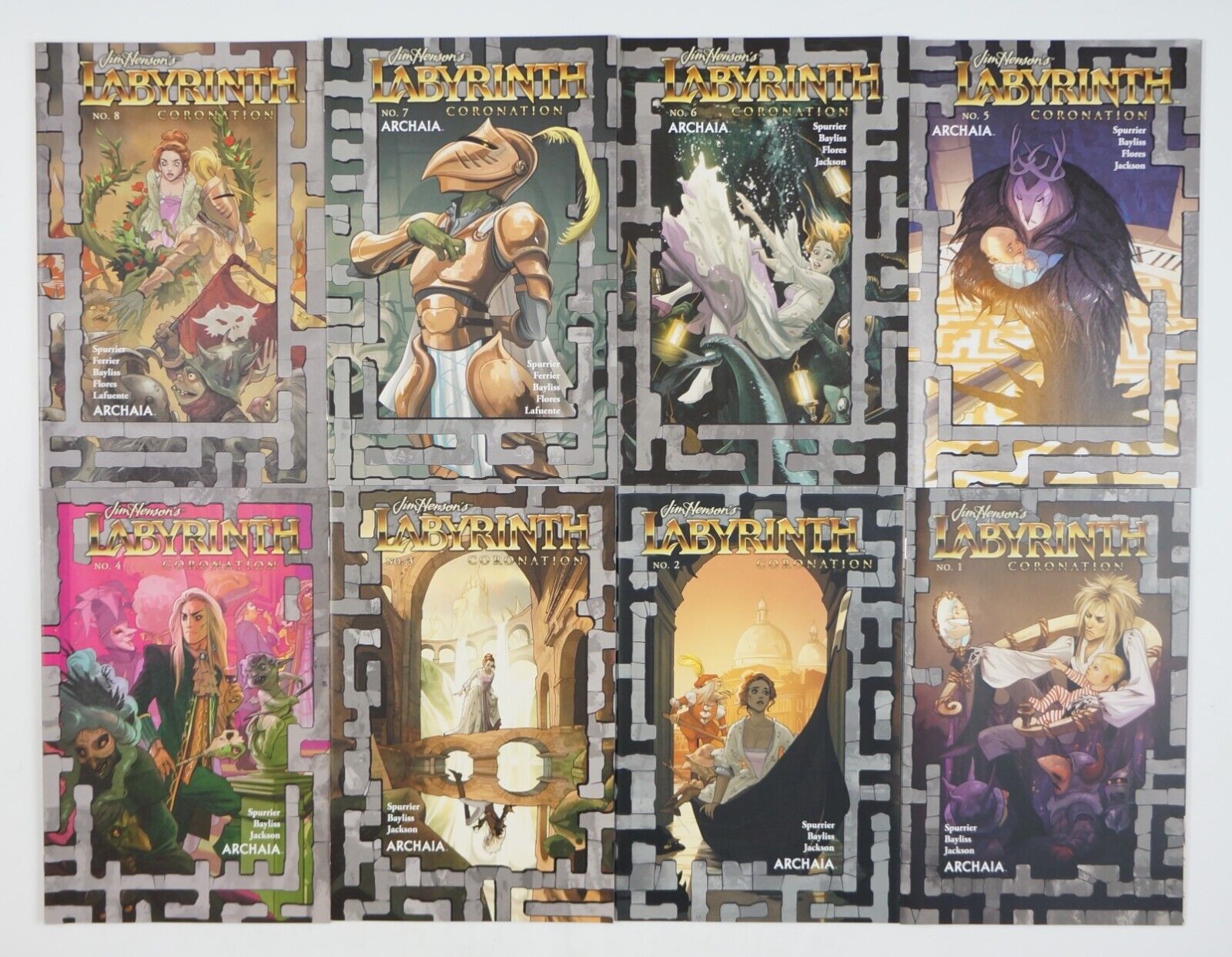 Jim Henson\'s Labyrinth: Coronation #1-12 VF/NM complete series Spurrier Archaia